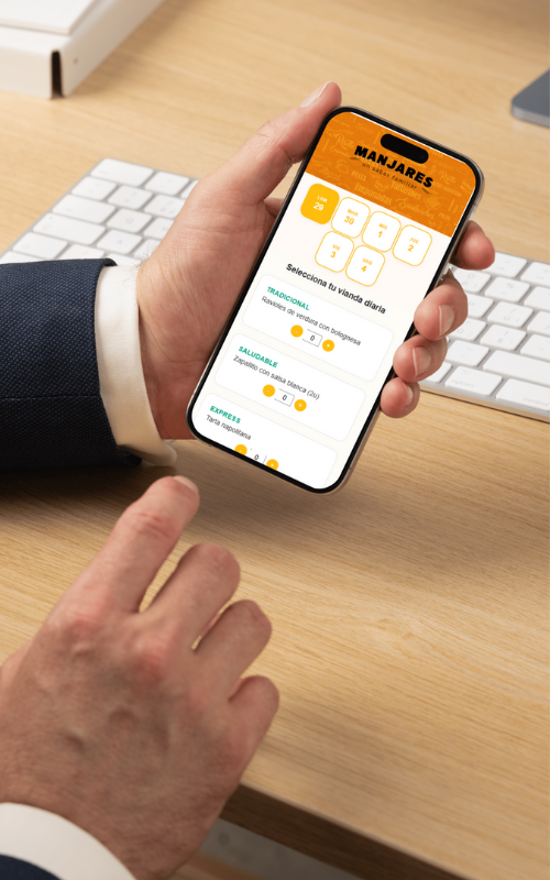 App de pedidos Manjares